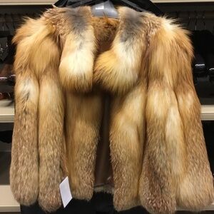 Gorgeous Red Fox Fur Coat 🦊✨